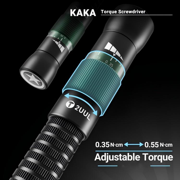 2UUL KAKA Adjustable Torque Magnetic Screwdriver, Model:Pentalobe 0.8
