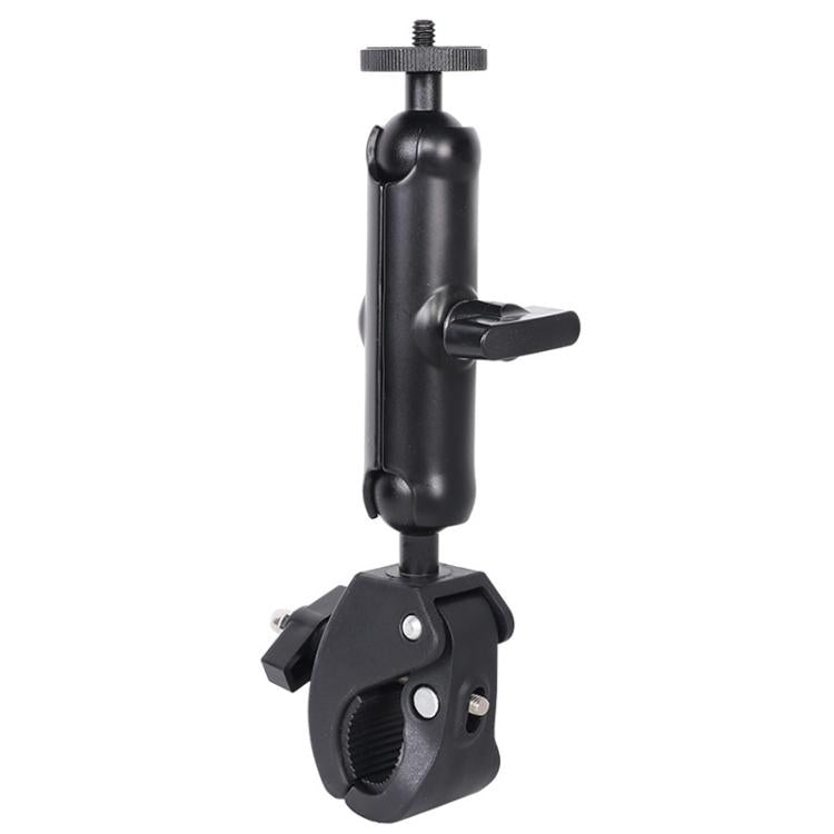 Universal Action Camera Bicycle Handlebar Clamp, Size:M 20cm(Black)