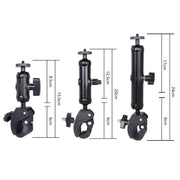 Universal Action Camera Bicycle Handlebar Clamp, Size:M 20cm(Black)