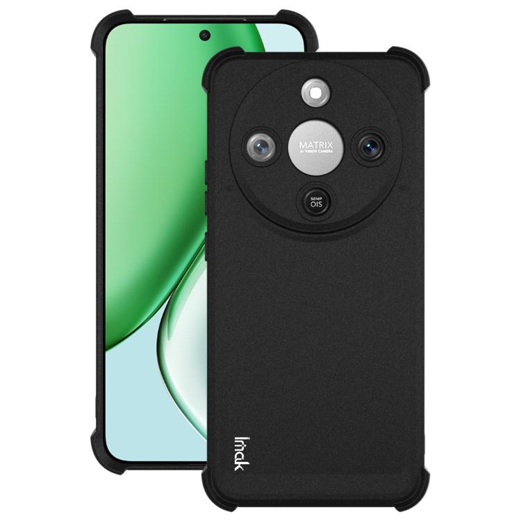For Honor X70 5G imak Shockproof Airbag TPU Phone Case(Matte Black)