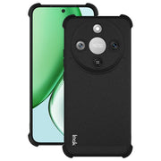 For Honor X70 5G imak Shockproof Airbag TPU Phone Case(Matte Black)