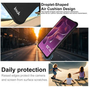 For Motorola Edge 60 Pro imak Shockproof Airbag TPU Phone Case(Matte Black)