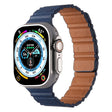 For Apple Watch 42mm / 41mm / 40mm / 38mm Magnetic PU Leather Watch Band(Midnight Blue) - Watch Bands by PMC TechLife | Online Shopping South Africa | PMC TechLife | Buy Now Pay Later Mobicred