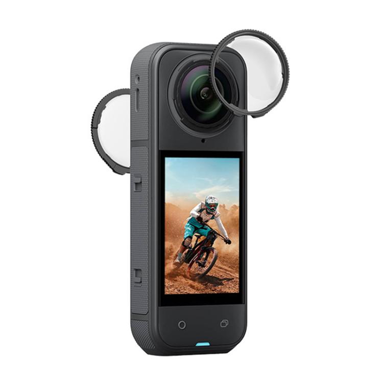For insta360 X5 Rotating Anti-Scratch Lens Film(Plastic Protective Lens)