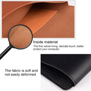 PU05 Sleeve Leather Case Carrying Bag for 13.3 inch Laptop(Yellow)