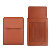 PU05 Sleeve Leather Case Carrying Bag for 14.1 inch Laptop(Yellow)