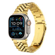 For Apple Watch 46mm / 49mm / 45mm / 44mm Quick Release Five-bead Metal Watch Band(Gold) - free shipping - PMC TechLife - Order now!