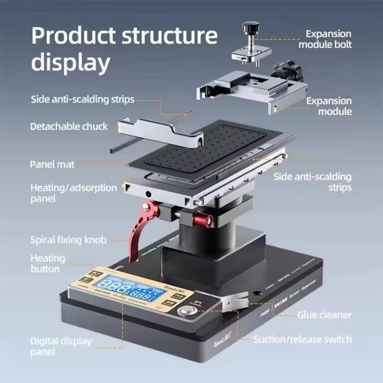 Qianli PM86 Universal Screen Disassembling Heating Separator, Plug:US Plug