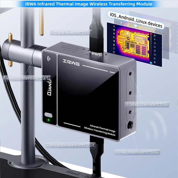 QianLi IRW6 Infrared Thermal Image Wireless Transferring Module Support Super Cam Series