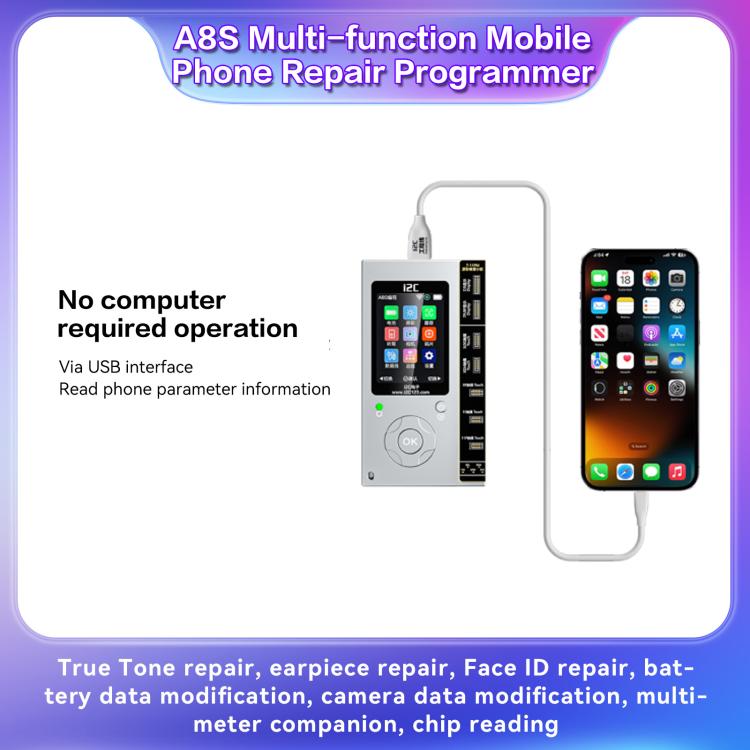 i2C A8S Multi-function Phone Repair Programmer, Model:Host