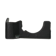 For Sony ILCE7RM5 / A7R5 Litchi Texture PU Leather Camera Half Case Base(Black)