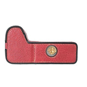 For Sony ILCE-6700 / A6700 Litchi Texture PU Leather Camera Half Case Base(Wine Red)