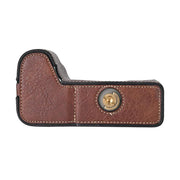 For Sony ILCE-6700 / A6700 Litchi Texture PU Leather Camera Half Case Base(Coffee)