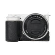 For Sony ZV-E10 Litchi Texture PU Leather Camera Half Case Base(Black) - free shipping - PMC TechLife - Order now!