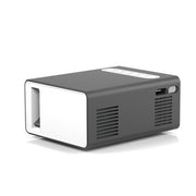 T300 25ANSI LED Portable Home Multimedia Game Projector, US Plug(Black)