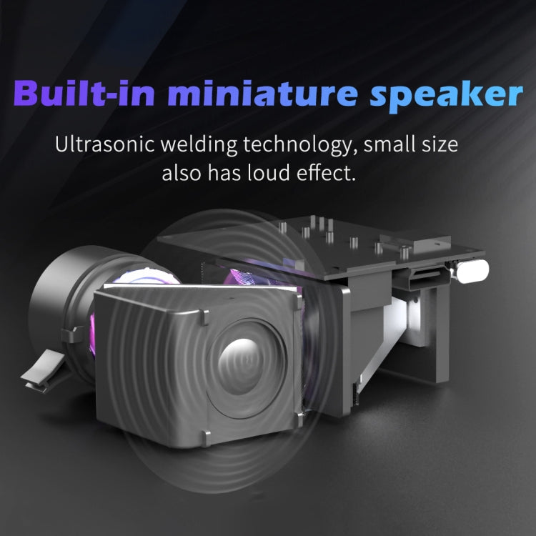 T300 25ANSI LED Portable Home Multimedia Game Projector, US Plug(Black)