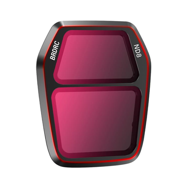 For DJI Air 3S BRDRC Camera Lens Filter, Filter:ND8