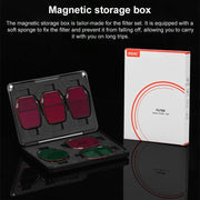 For DJI Air 3S BRDRC Camera Lens Filter, Filter:ND8