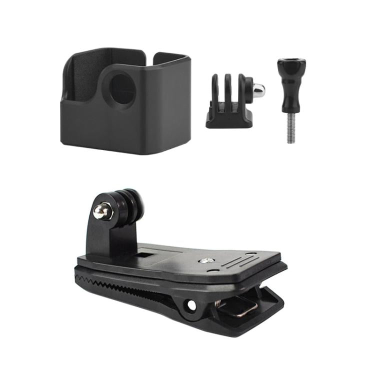 For DJI OSMO Pocket 3 BRDRC Protection Frame Adapter Base, Type:Frame + Backpack Clip