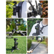 For DJI OSMO Pocket 3 BRDRC Protection Frame Adapter Base, Type:Frame + Head Strap