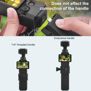 For DJI OSMO Pocket 3 BRDRC Protection Frame Adapter Base, Type:Frame + Head Strap