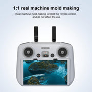 For DJI RC 2 BRDRC Remote Control Shockproof Anti-scratch Silicone Case(Black)