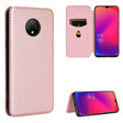 For Doogee X95 Carbon Fiber Texture Horizontal Flip TPU + PC + PU Leather Case with Card Slot & Lanyard(Pink) - More Brand by PMC TechLife | Online Shopping South Africa | PMC TechLife | Buy Now Pay Later Mobicred