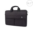 ST08 Handheld Briefcase Carrying Storage Bag without Shoulder Strap for 14.1 inch Laptop(Black) - 14.1 inch by PMC TechLife | Online Shopping South Africa | PMC TechLife | Buy Now Pay Later Mobicred