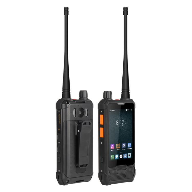UNIWA P2 Plus UHF Walkie-Talkie Rugged Phone, 3GB+32GB, 4.0 inch Android 9.0 Mediatek MT6762 Octa Core, Network: 4G, NFC, Plug:US Plug(Black)