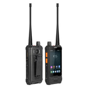 UNIWA P2 Plus UHF Walkie-Talkie Rugged Phone, 3GB+32GB, 4.0 inch Android 9.0 Mediatek MT6762 Octa Core, Network: 4G, NFC, Plug:EU Plug(Black)