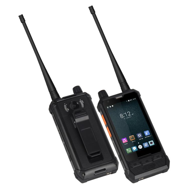 UNIWA P2 Plus UHF Walkie-Talkie Rugged Phone, 3GB+32GB, 4.0 inch Android 9.0 Mediatek MT6762 Octa Core, Network: 4G, NFC, Plug:US Plug(Black)