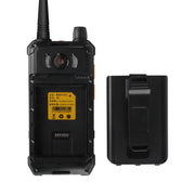 UNIWA P2 Plus UHF Walkie-Talkie Rugged Phone, 3GB+32GB, 4.0 inch Android 9.0 Mediatek MT6762 Octa Core, Network: 4G, NFC, Plug:EU Plug(Black)