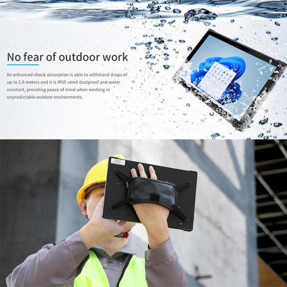 QCOM W1019 Windows 11 Pro Tablet PC, 8GB+128GB, 10.1 inch Qualcomm SC7180 Kryo 468 8C8T Octa Core, Network: 4G, OTG, Plug:US Plug(White)