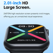 WK WH-08 Dreamer S Smart Watch, 2.01 inch Screen, Support BT Call(Black)