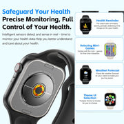 WK WH-08 Dreamer S Smart Watch, 2.01 inch Screen, Support BT Call(Black)