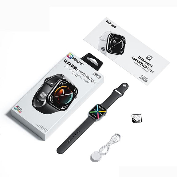 WK WH-08 Dreamer S Smart Watch, 2.01 inch Screen, Support BT Call(Black)
