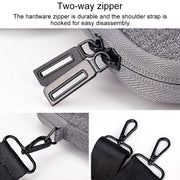 ST08 Handheld Briefcase Carrying Storage Bag with Shoulder Strap for 14.1 inch Laptop(Black)