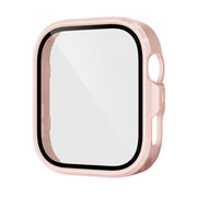 For Huawei Watch Fit 4 Pro Tempered Film Integrated PC Watch Protective Case(Pink)