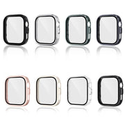 For Huawei Watch Fit 4 Pro Tempered Film Integrated PC Watch Protective Case(Ivory White)