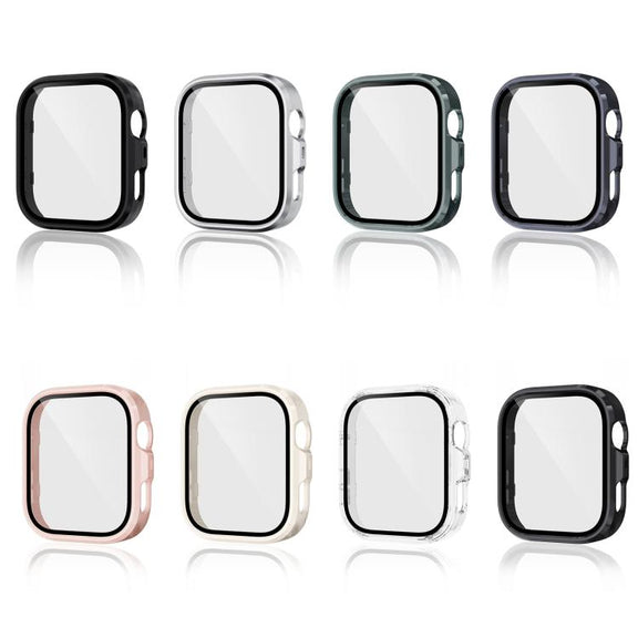 For Huawei Watch Fit 4 Pro Tempered Film Integrated PC Watch Protective Case(Black)