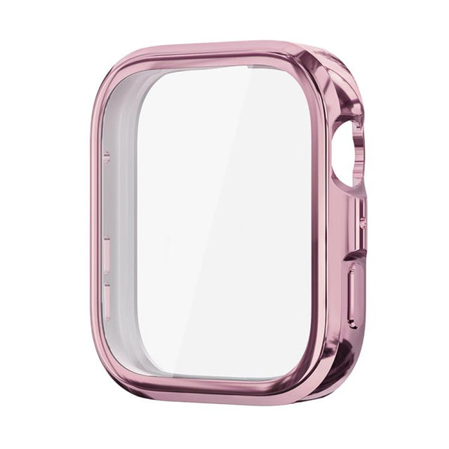 For Huawei Watch Fit 4 Electroplated TPU Full Coverage Watch Protective Case(Pink)
