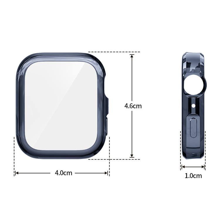 For Huawei Watch Fit 4 Electroplated TPU Full Coverage Watch Protective Case(Silver)