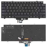 US Version Backlit Laptop Keyboard for Dell Latitude 7420 5420(Black)