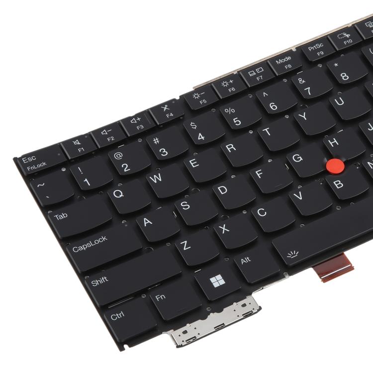 US Version Backlit Laptop Keyboard for Lenovo Thinkpad X1C X1 carbon Gen12 2024(Black)