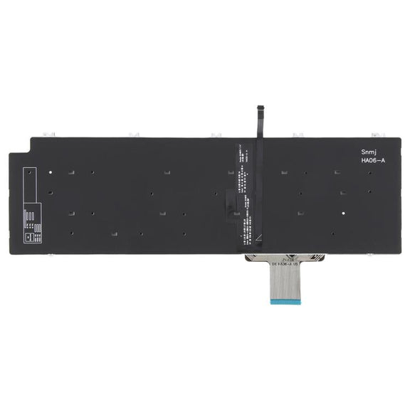 US Version Laptop Keyboard for Dell Precision 7550 7750 7560 7760(Black)