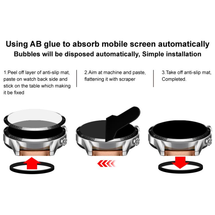 For vivo Watch 5 IMAK Plexiglass HD Watch Protective Film