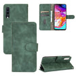 For Samsung Galaxy A70 Solid Color Skin Feel Magnetic Buckle Horizontal Flip Calf Texture PU Leather Case with Holder & Card Slots & Wallet(Green) - Galaxy Phone Cases by PMC TechLife | Online Shopping South Africa | PMC TechLife