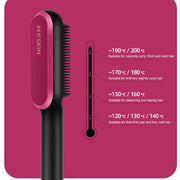 K-SKIN KD3800 PTC Heating Hair Straightening Curler Comb Iron(US Plug)