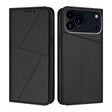 For iPhone 17 Pro Strong Magnetic Frosted Flip Leather Phone Case(Black) - free shipping - PMc TechLife - Order now!