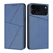 For iPhone 17 Pro Max Strong Magnetic Frosted Flip Leather Phone Case(Royal Blue)
